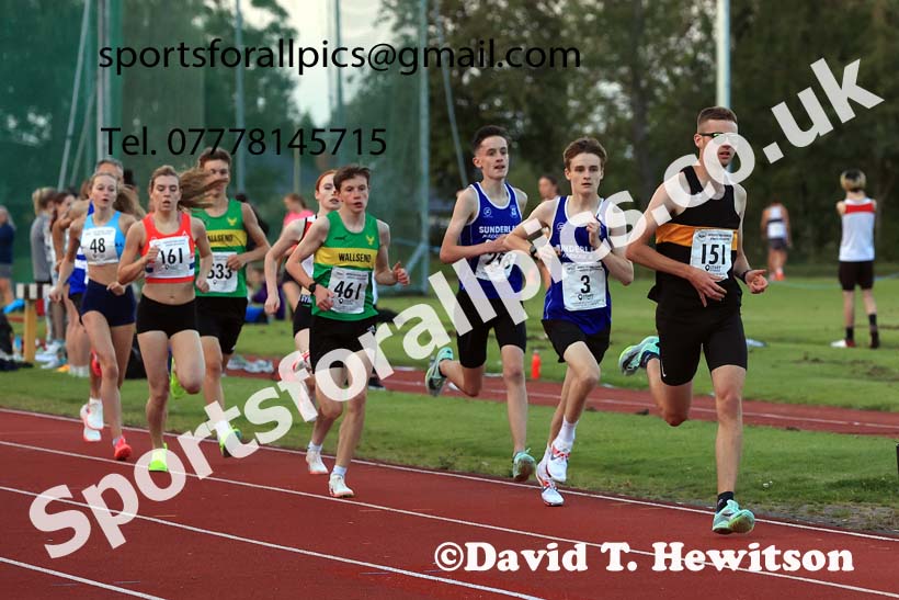 800 metres, 2024 NEGP 6, Monkton Stadium,  Wednesday, August 14th.  Photo: David T. Hewitson/Sports for All Pics